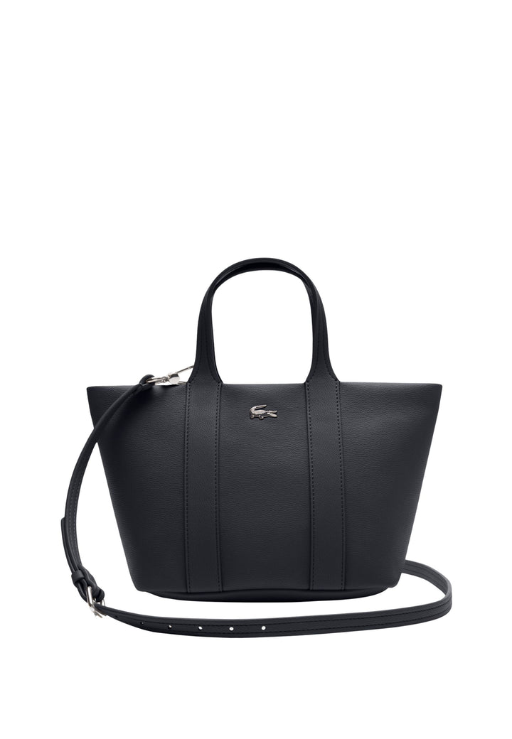Lacoste Sac à Bandoulière Femme Noir