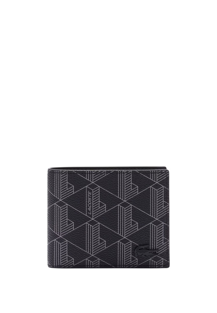 Portefeuille Lacoste The Blend NH4844LX Monogram Noir