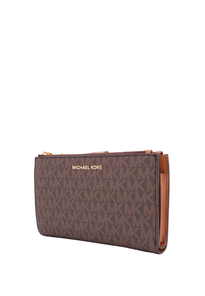 Bolso de mano con correa de mano Jet Set 32F1GJ6W4B marrón de Michael Kors