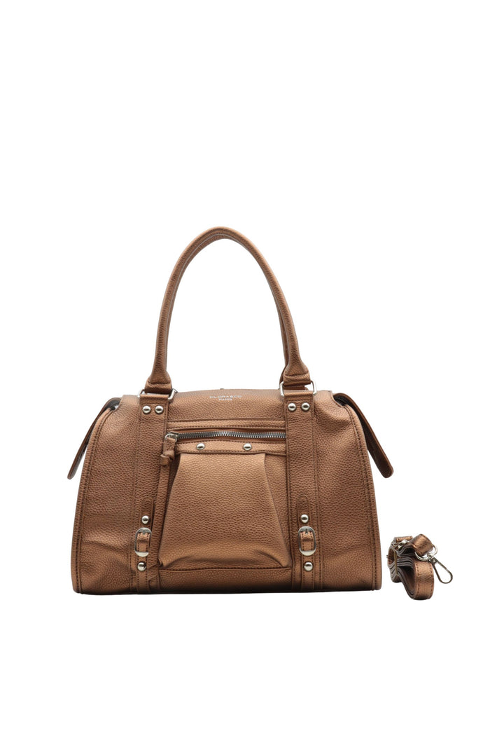 Sac Shopping Flora & Co F8531 Marron Metal