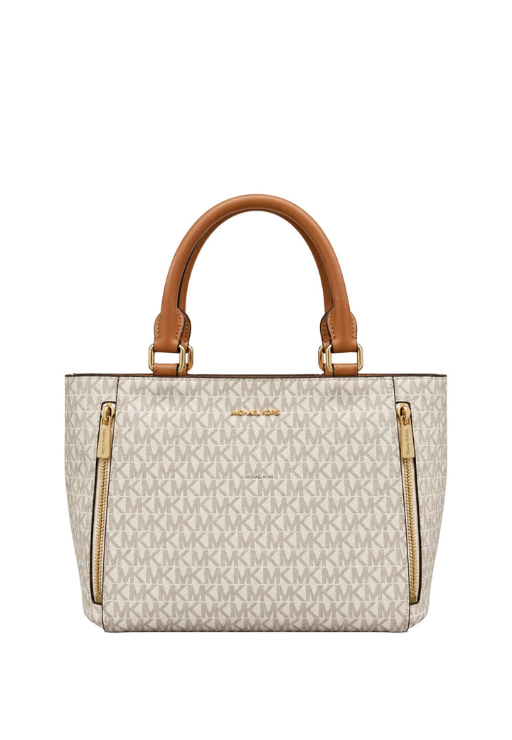 Michael Kors Borsa a mano Nabela Piccola Con zip Beige