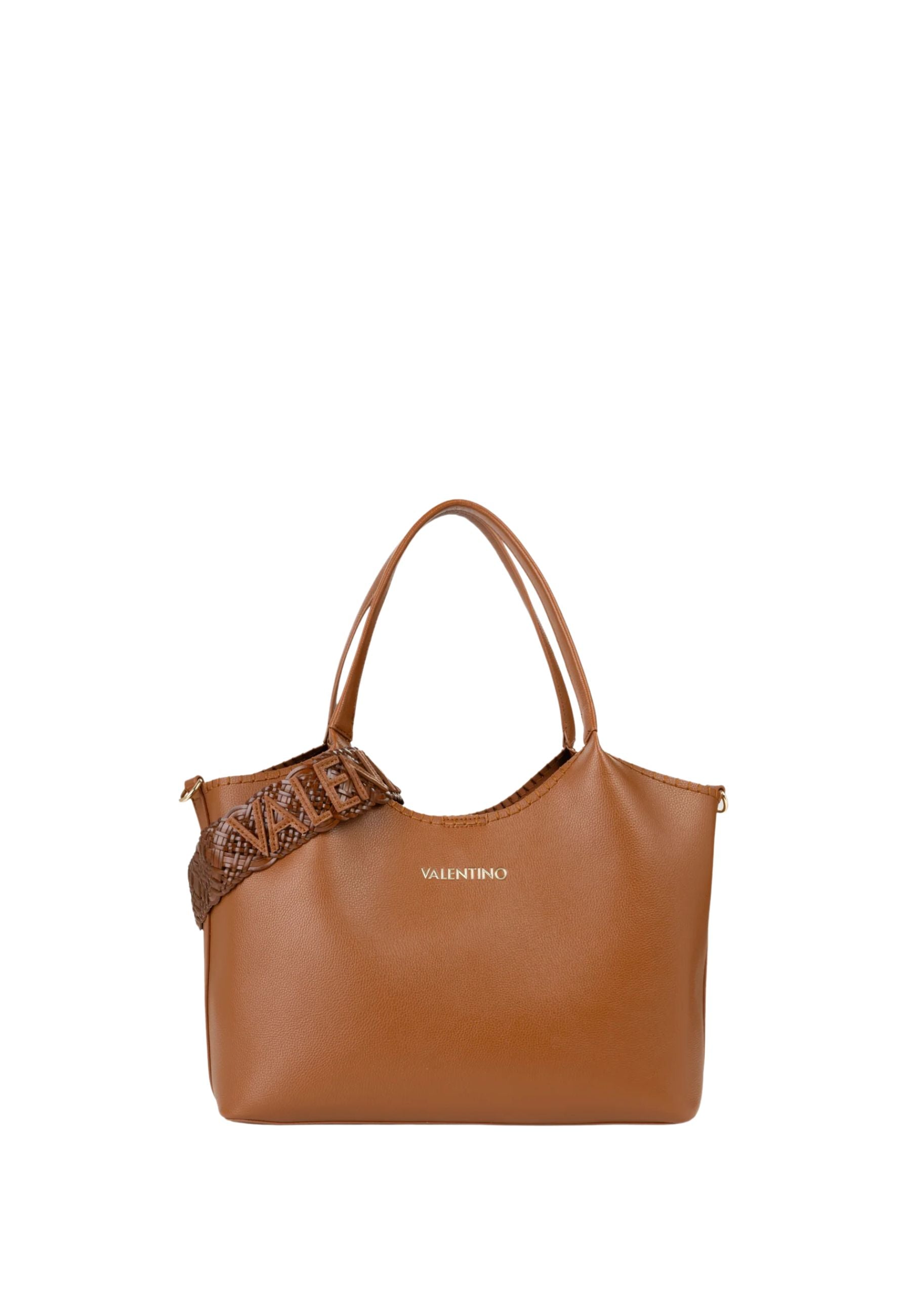 VALENTINO ブラウン モカシン 保存袋付き Valentino Aleksandra Shopping Bag Brown | Lucky Bag