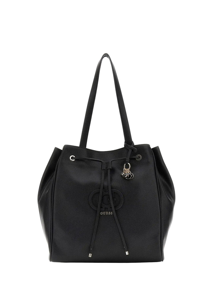 Guess Bolsos de mano Silvye Bucket Negro