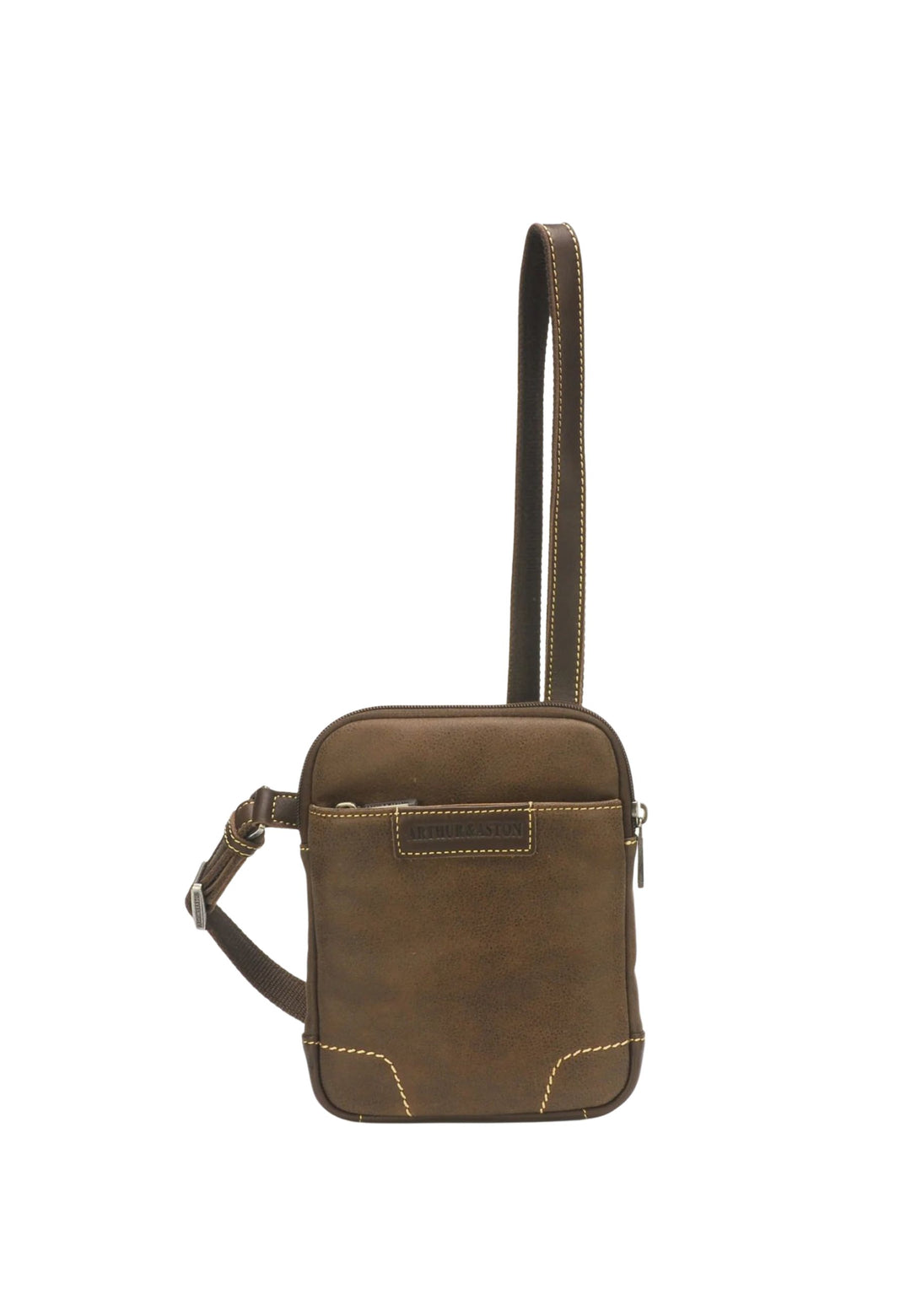 Arthur & Aston Sacoche Homme Chataigne