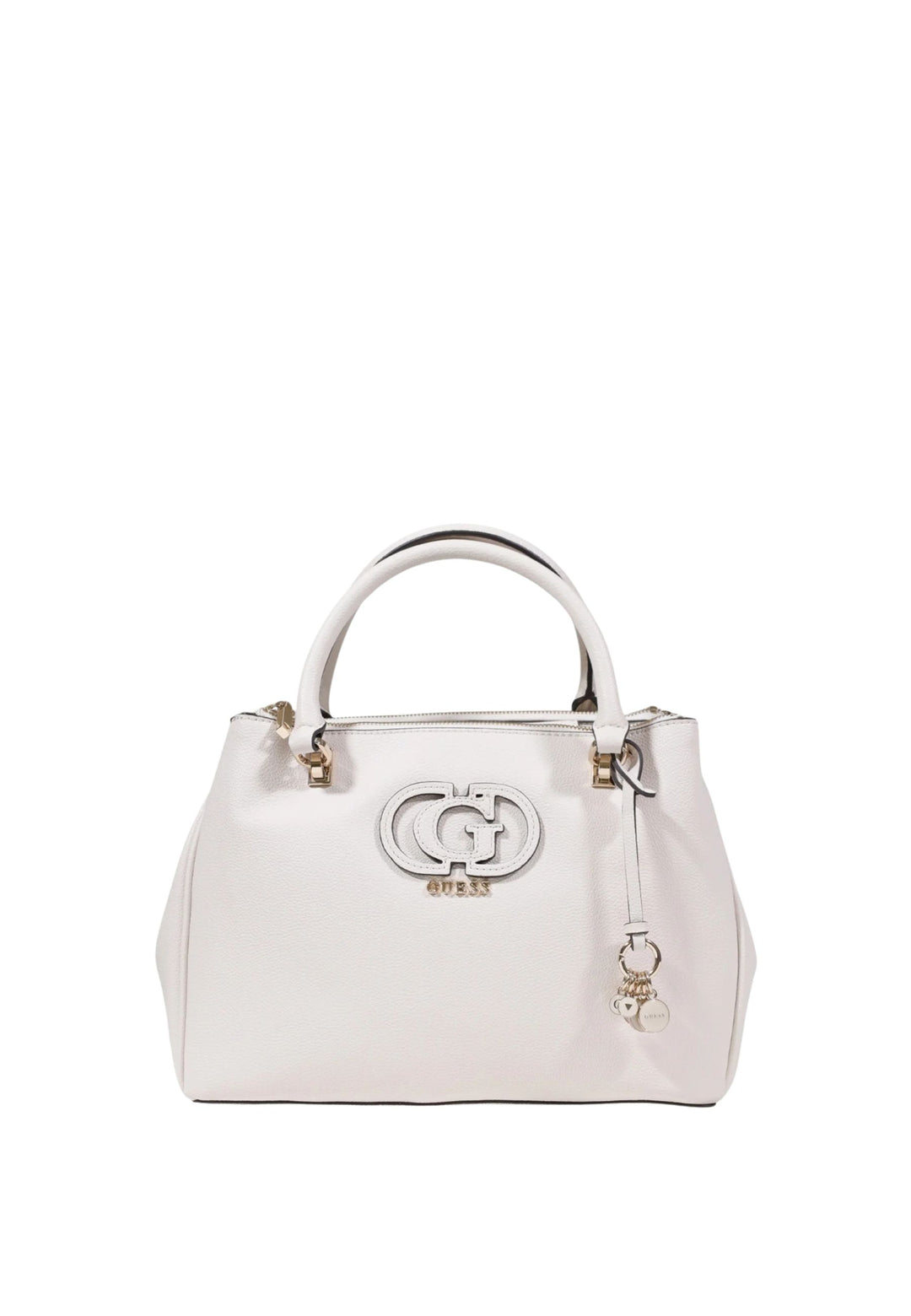 Guess Sacs à main Silvye Bucket Off White