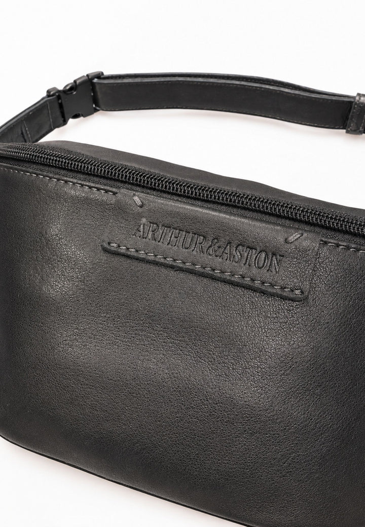 Arthur & Aston Fanny Pack / Belt Bag Men Black