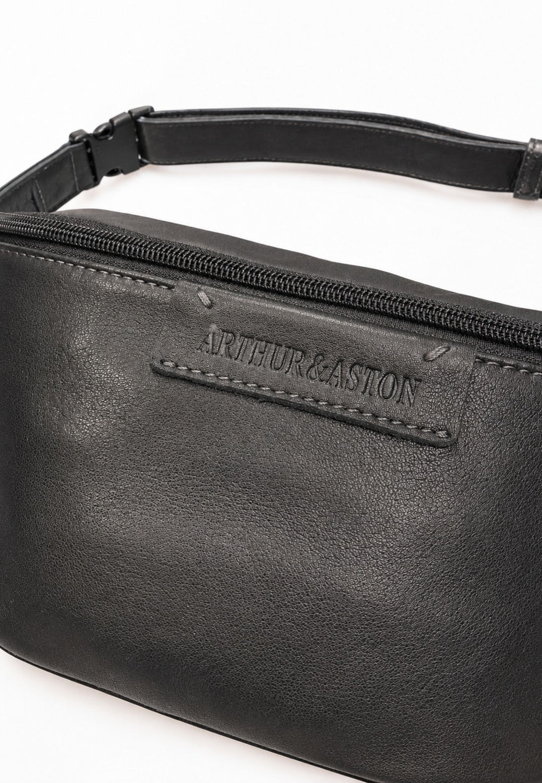 Arthur & Aston Fanny Pack / Belt Bag Men Black