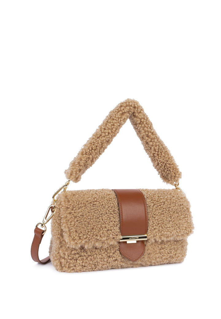 Lancaster Sac trotteur A rabat Moumoute 518-023 Cognac