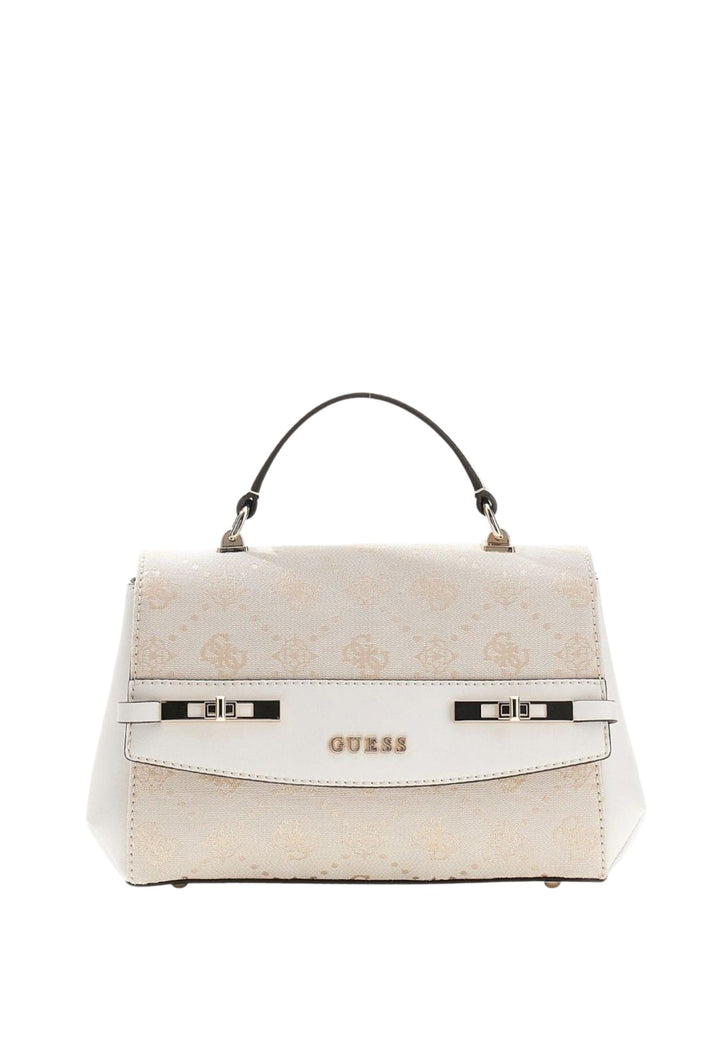 Guess Crossbody Bag Melinda Logo Tri Com Off White Logo JP990220