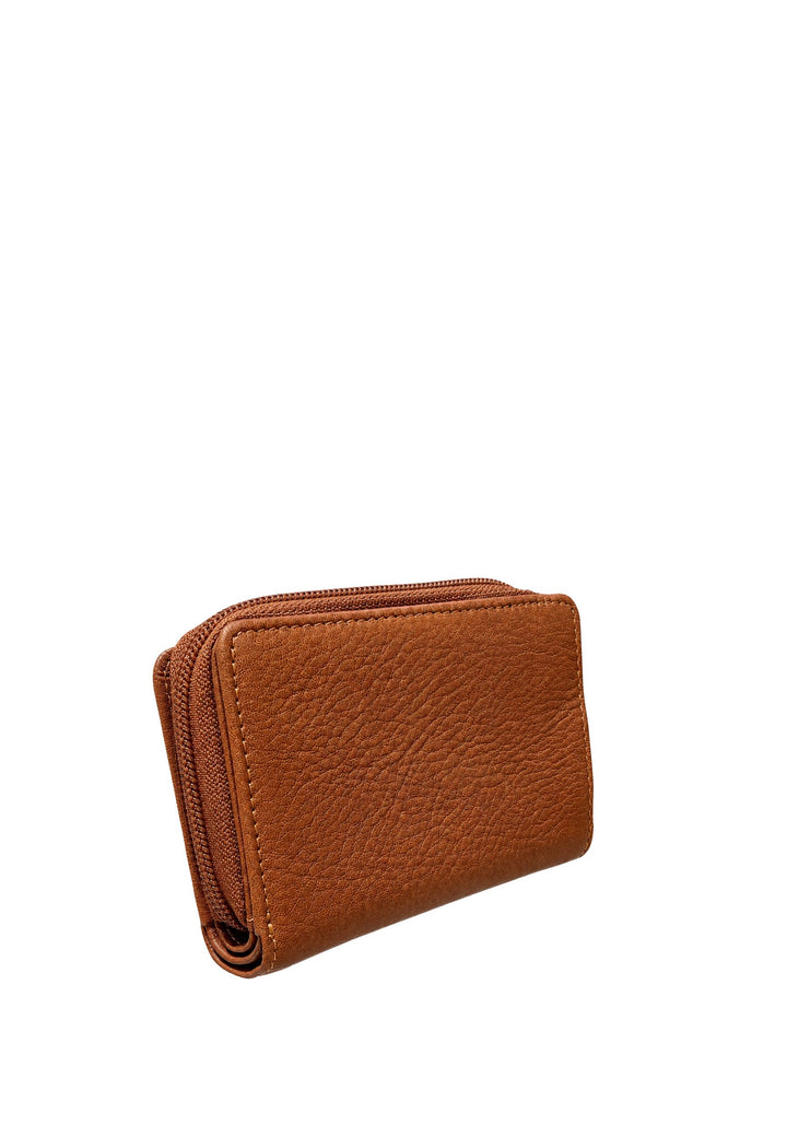 Arthur & Aston Porte Cartes Mixte, Homme, Femme Cognac