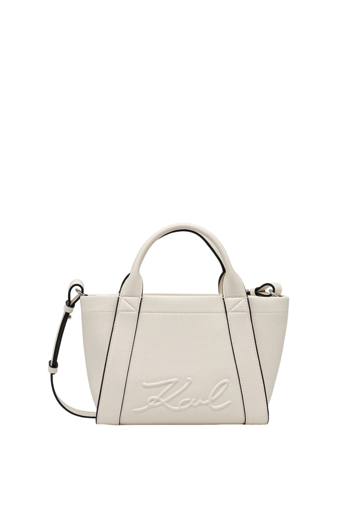 Bolso shopper K/VILLE Karl Lagerfeld B1W30067 Blanco