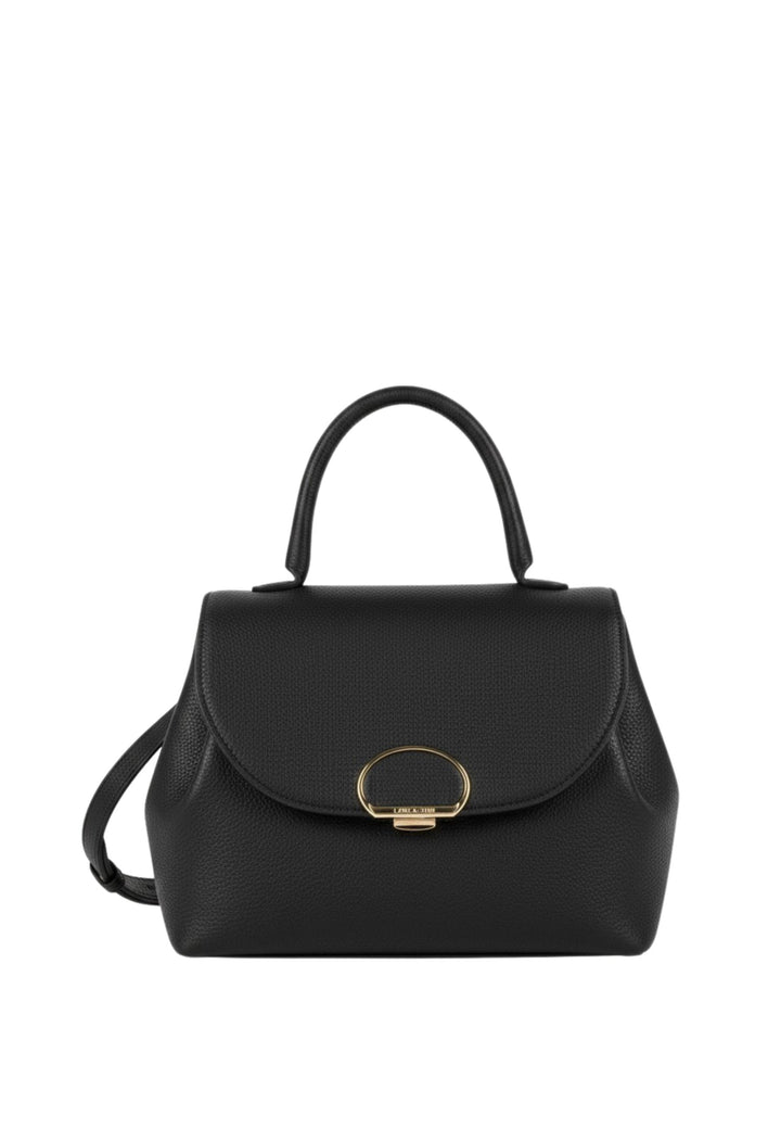 Lancaster Sac à main A rabat avec fermoir M Milano Pia 547-131 Noir