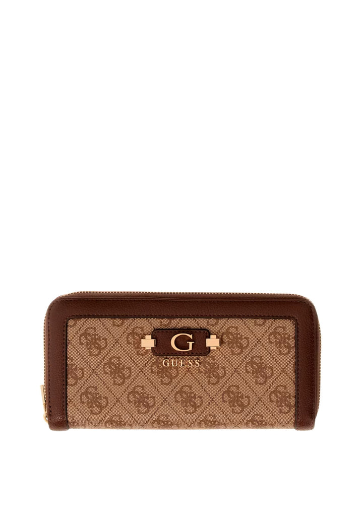 Guess Rees Portemonnaie / Portemonnaie Lindsey Grand Latte Logo