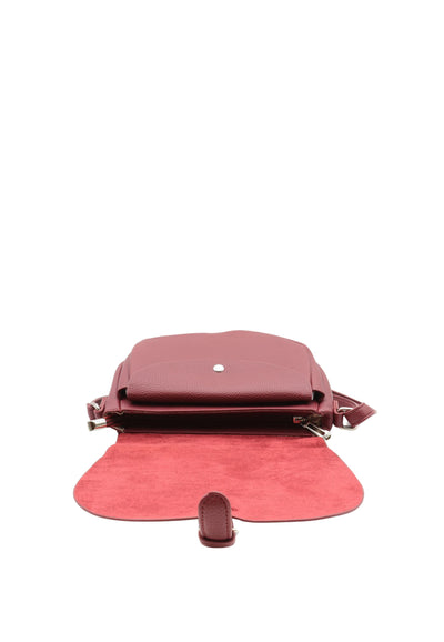 F7533 Flora klapiga üleõlakott & Co Bordeaux