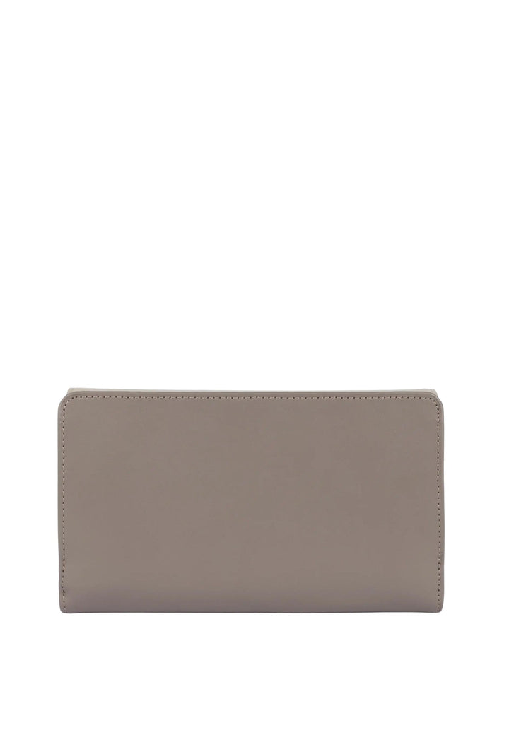 Lancaster Compagnon selkä vastakkain Läpällinen painonapilla Smooth 137-04 Taupe - Galet