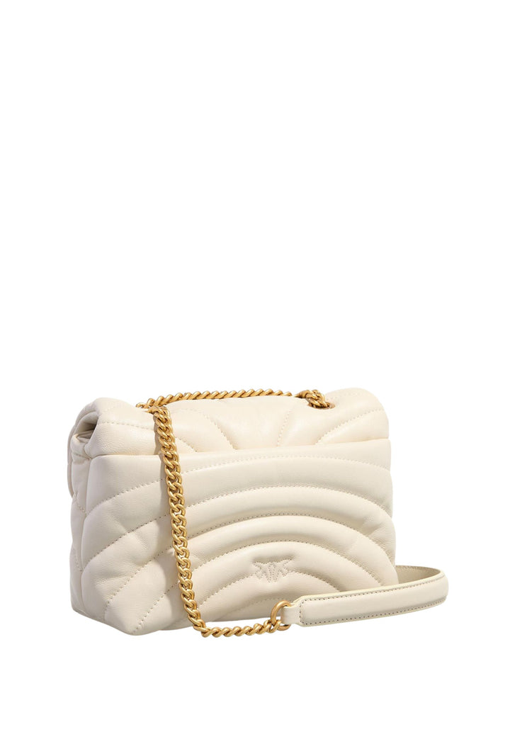 Pinko Sac Rabat Love Puff Mini Cl Sheep Nappa Blanc A1EXZ14Q