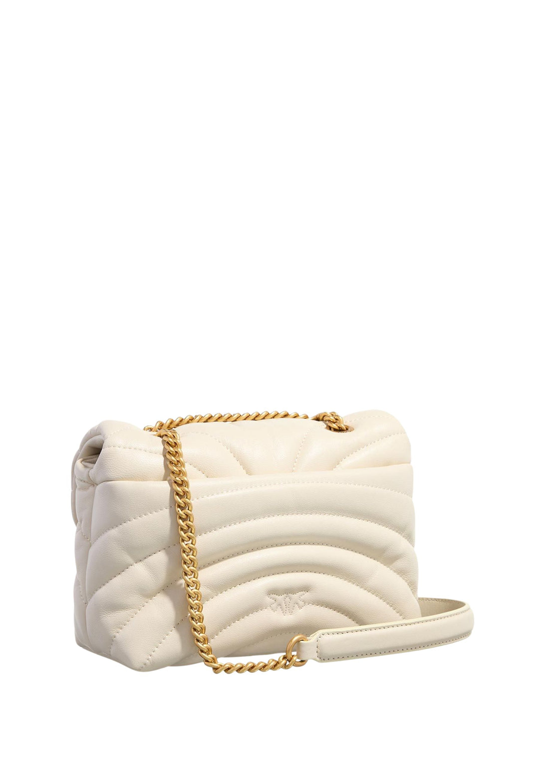 Pinko Love Puff Mini Cl Sheep Nappa Valkoinen A1EXZ14Q