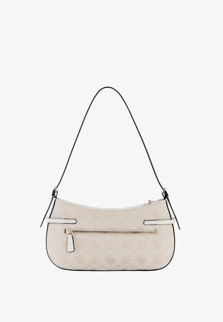 Guess Crossbody Bag Melinda Logo Tri Com Off White Logo JP990217