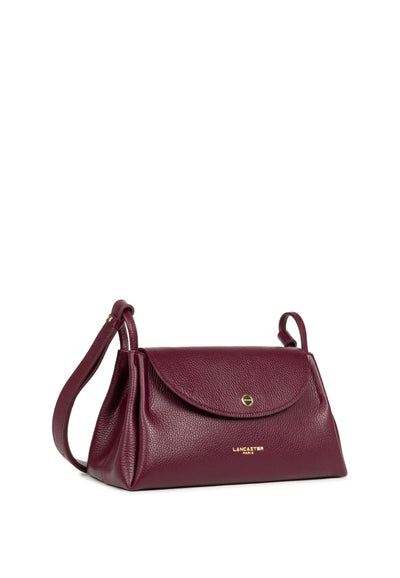 Lancaster Sac trotteur A rabat aimanté L Accordéon Double 470-89 Bordeaux - In - Champagne