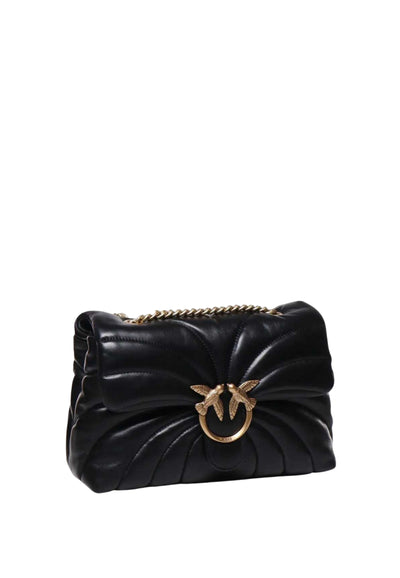 Pinko Håndtasker Love Puff Classic Cl Sheep Nap Sort A1EXZ99Q