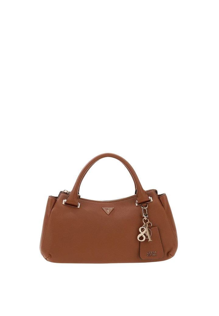 Guess Anadela 3 Comp Satch Cognac Shoulder Bag BG966406