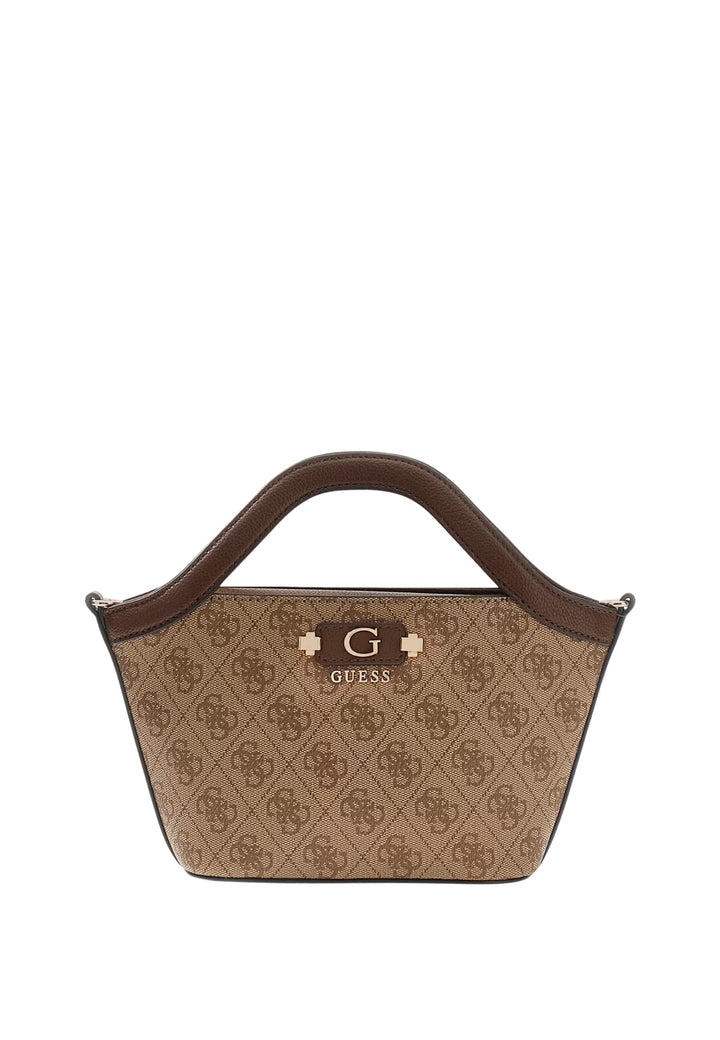 Guess Cabas Lindsey Mini Latte Logo