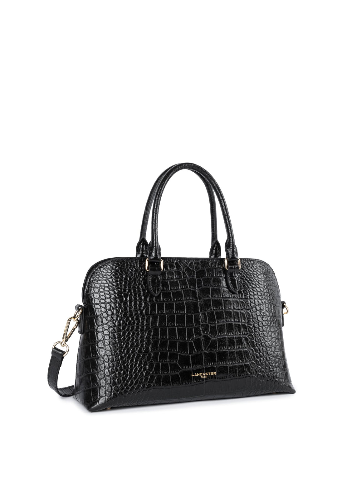 Lancaster Puolikuu-laukku Vetoketjullinen L Exo 524-114 Musta