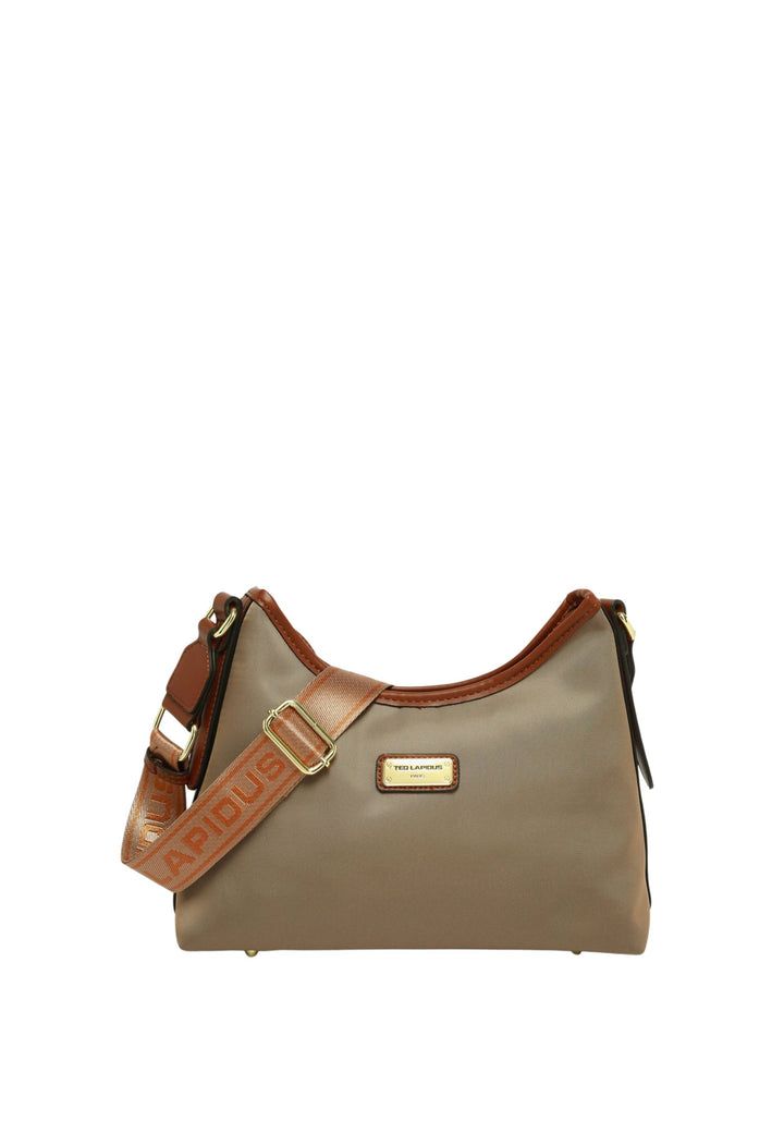 Ted Lapidus Sac à main Femme Jaimie DU43504 Naturel/Cognac