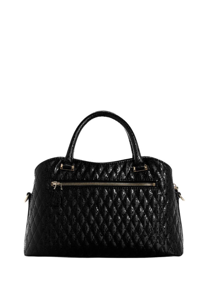 Guess Betula Satchel Shoulder Bag Black GG962606