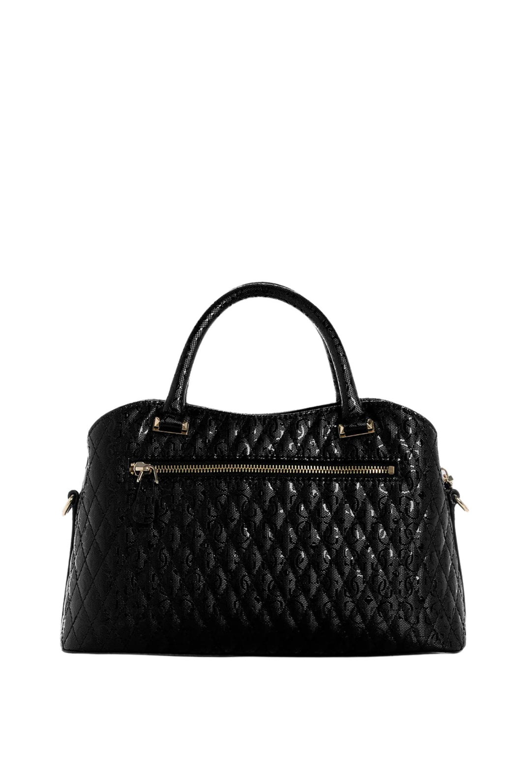 Guess Betula Satchel Shoulder Bag Black GG962606