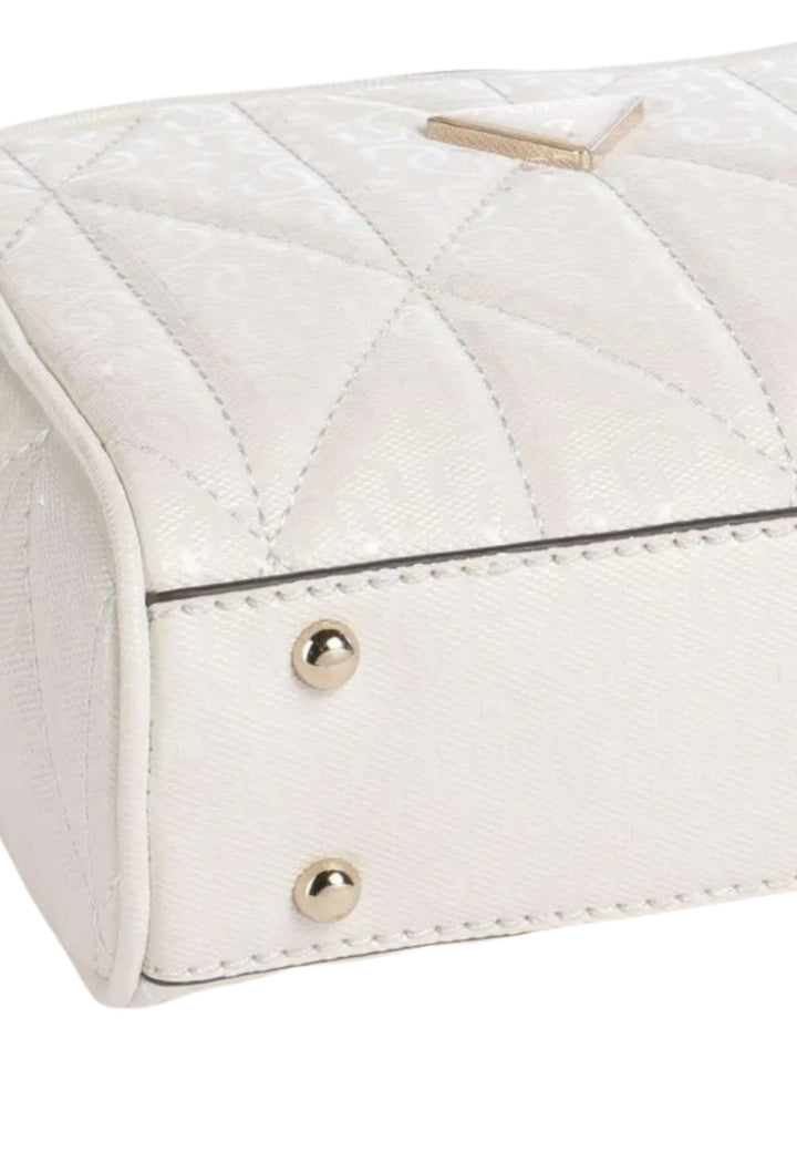 Guess Sac Bandoulière Betula Satchel Off White