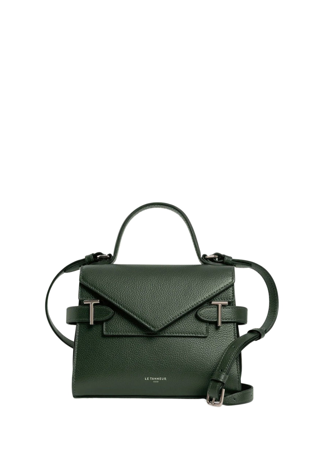 Le Tanneur Borsa a mano Emilie Verde Malachite