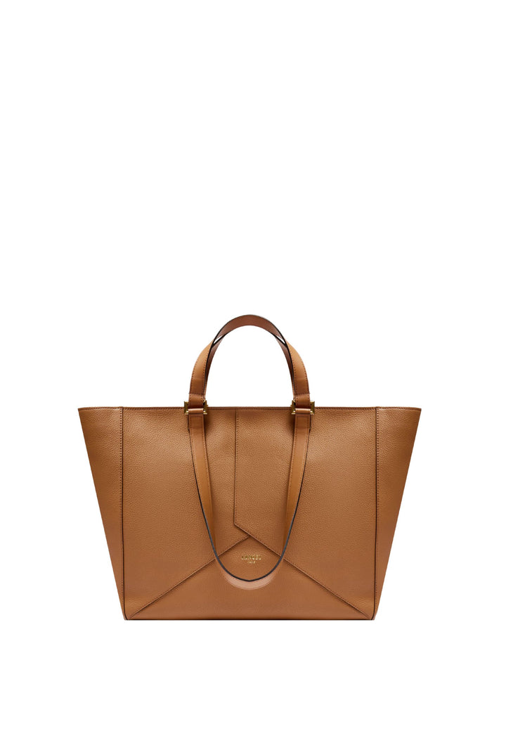 Lancel Mala Shopper / Shopping Enveloppe Camel Mulher A1402120TU
