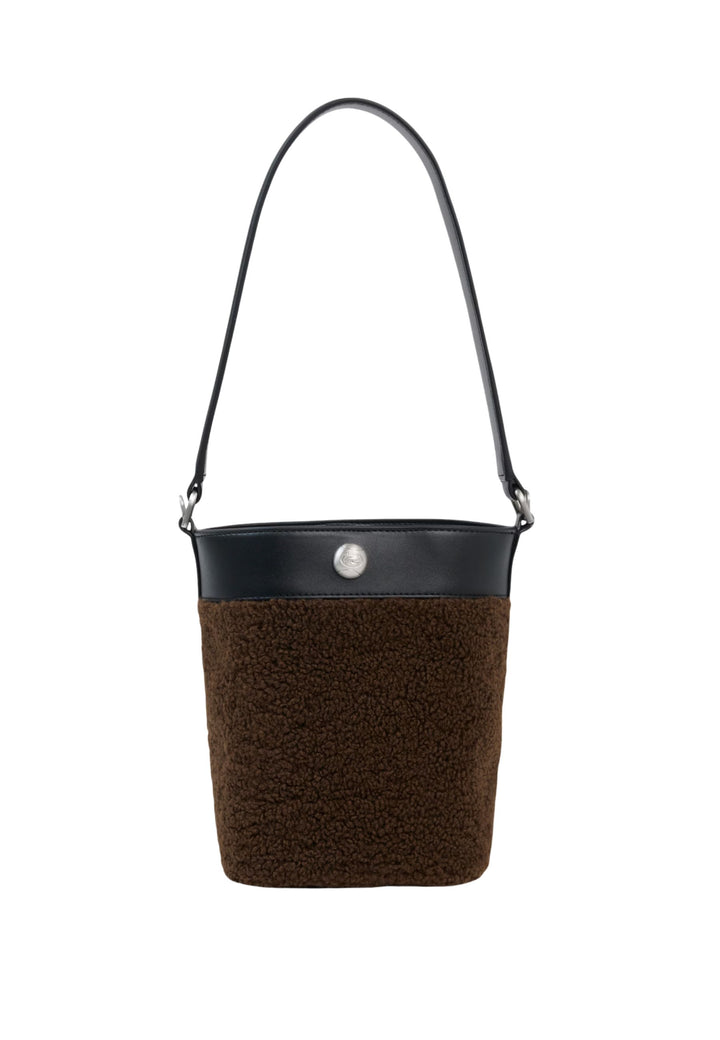 Lacoste Petit sac seau Femme Tennis Bliss Marron Noir