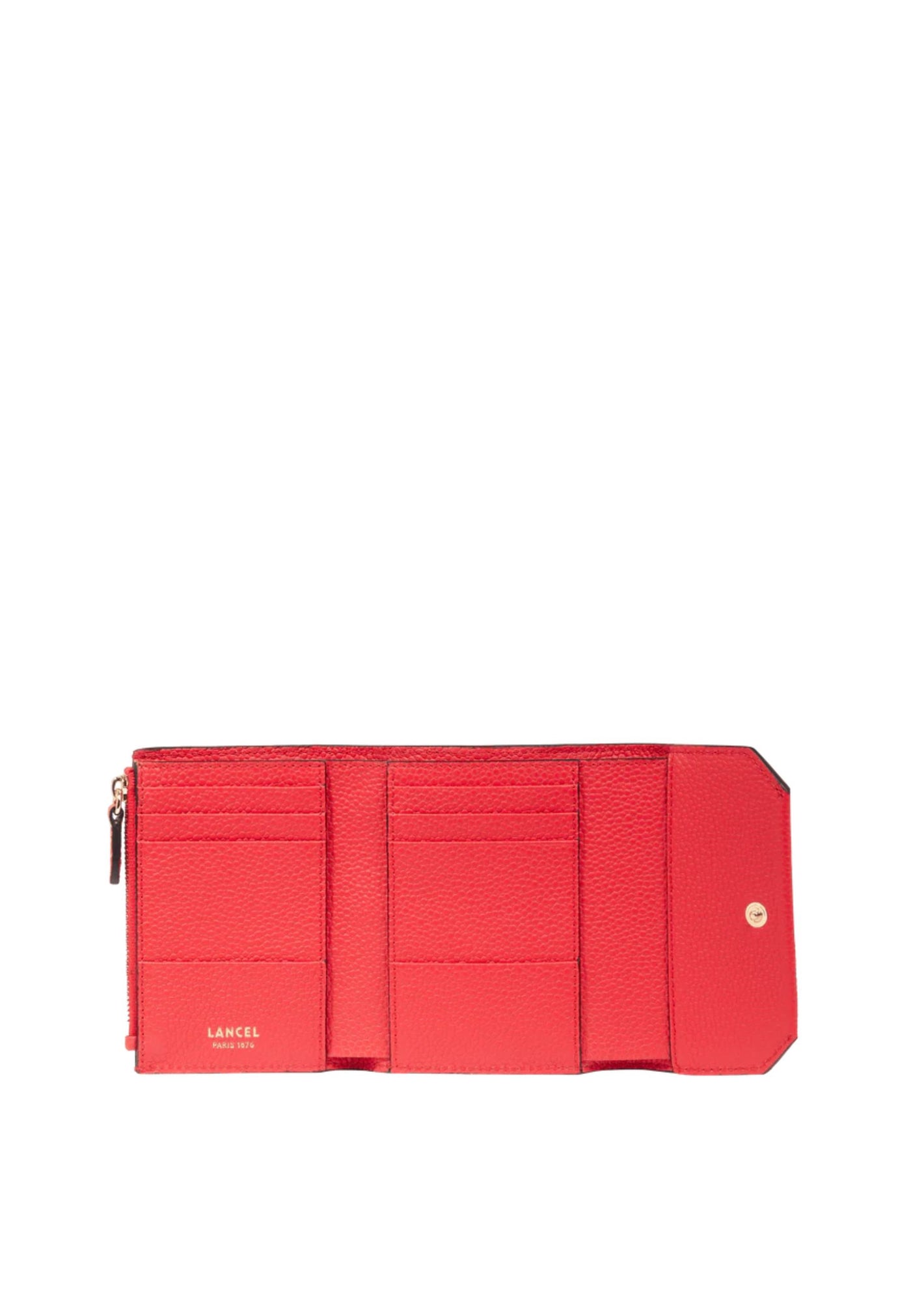 Compagnon / Portefeuille M Lancel Ninon A10296JQTU Rouge