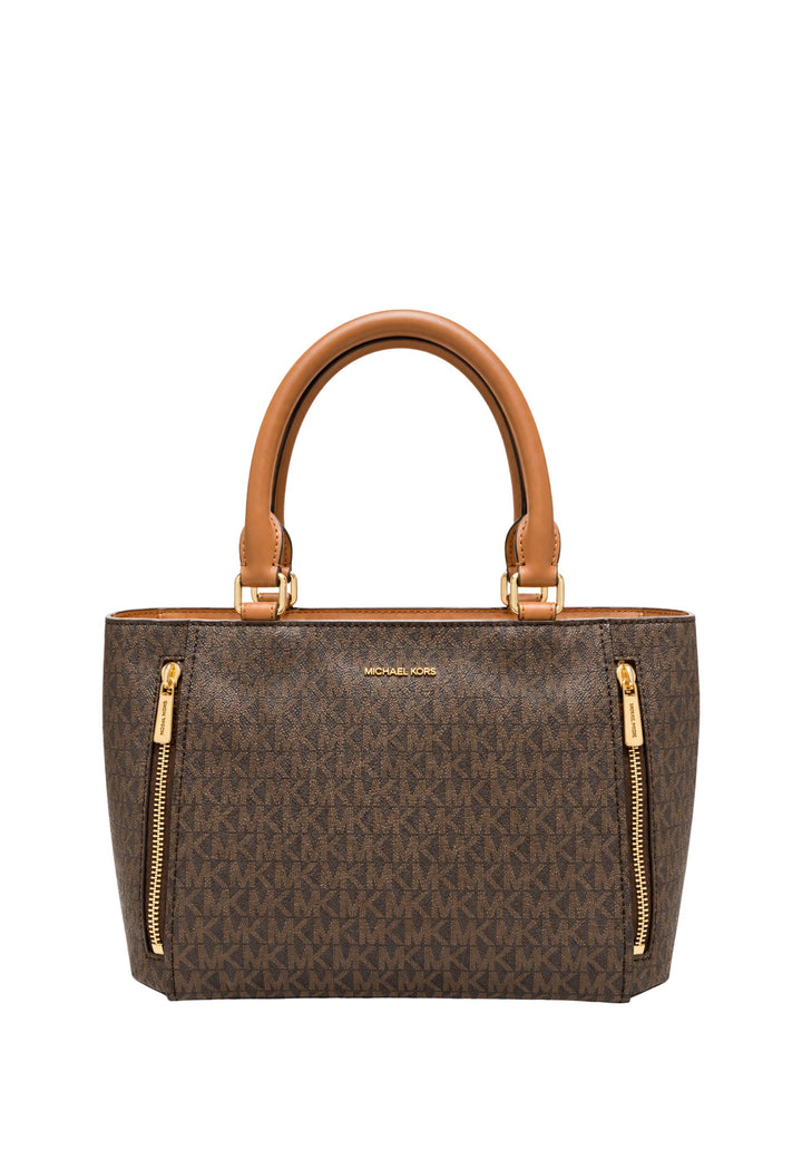 Michael Kors Nabela maža ruda rankinė su užtrauktuku