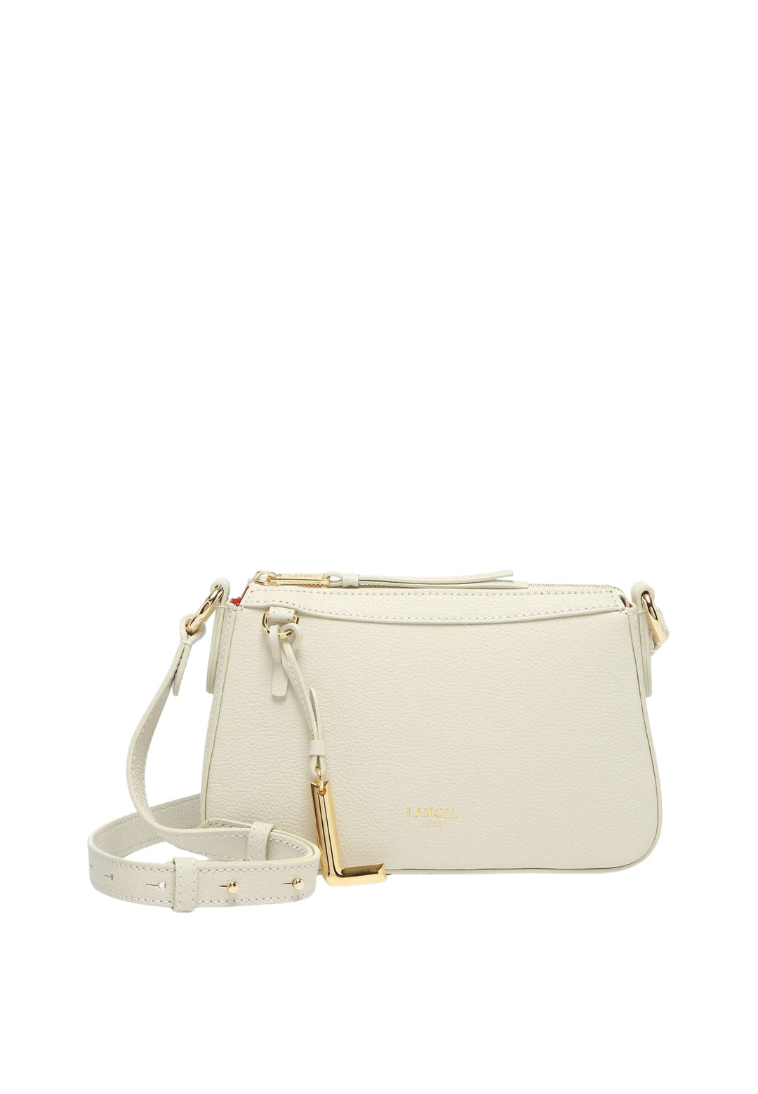 Mini Sac Zippé LANCEL Faubourg A1352434TU Neige