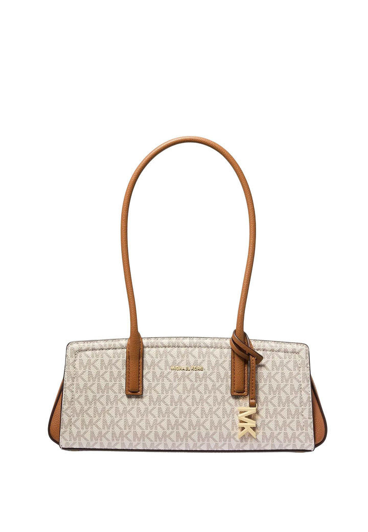 Michael Kors Sac bandoulière Laila Signature Small East West Vanille