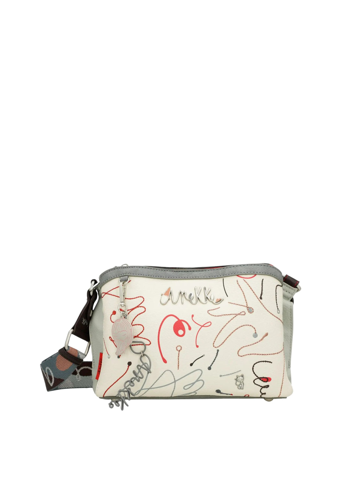 Anekke Alma Grey Crossbody Bag