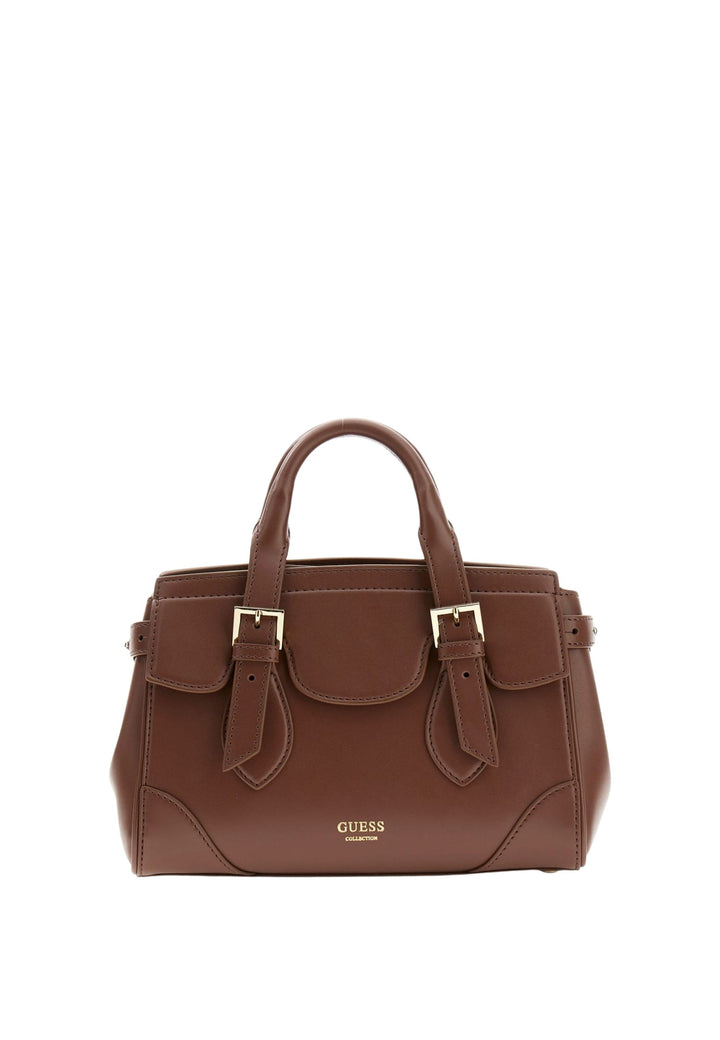 Guess Borsa a tracolla Diana Maxi Satchel Chocolate