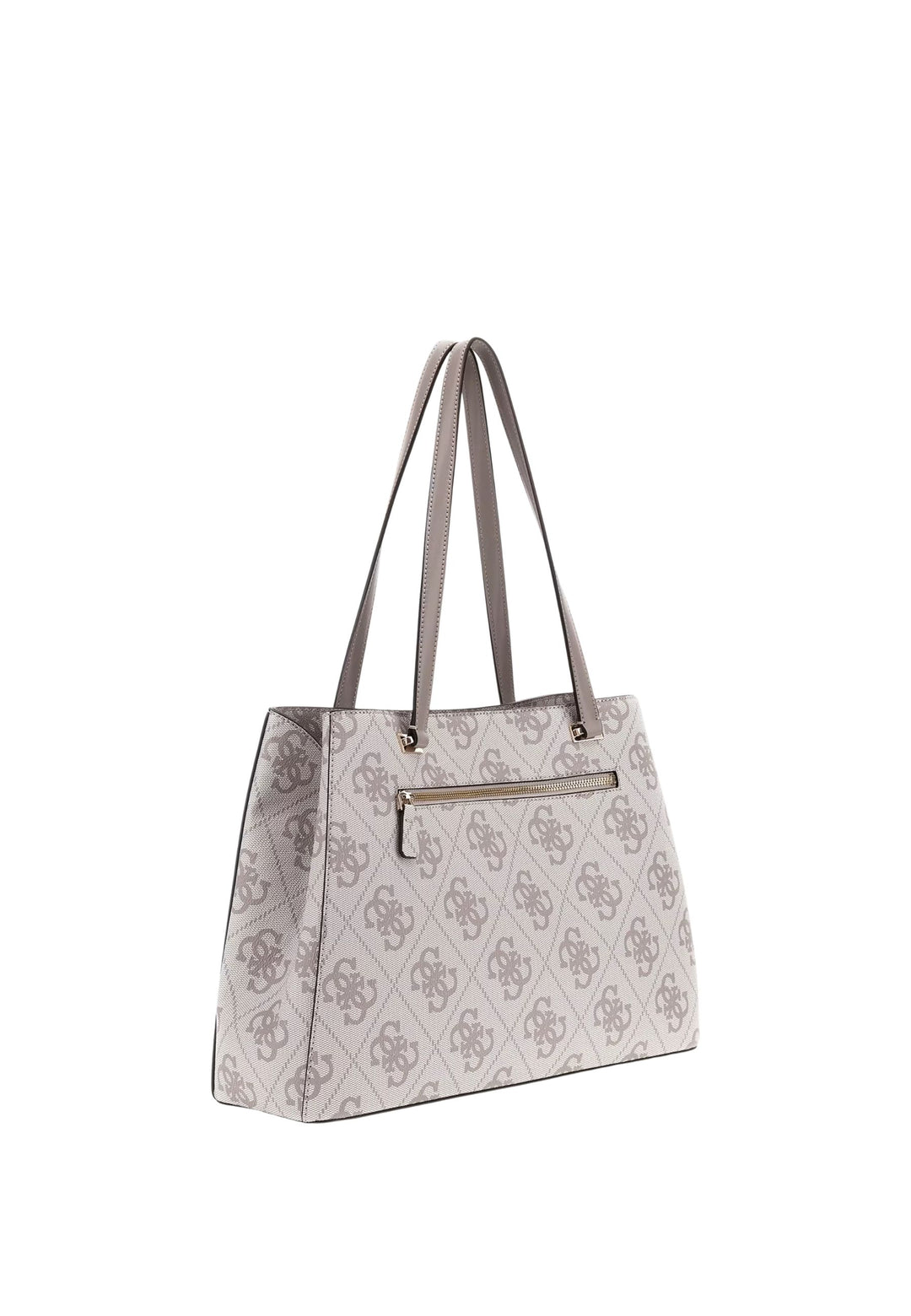 Guess Cabas / Iepirkumu soma tumši pelēkbrūna ar logotipu SO783823