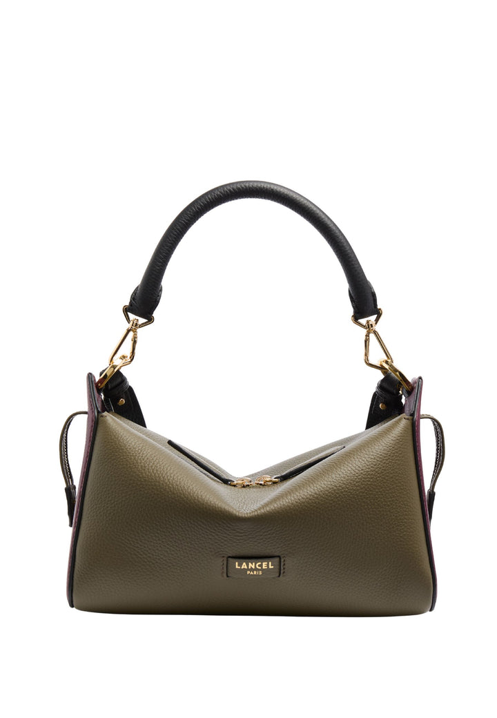 Lancel Louison Hobo-Beutel M Lieder Kaki