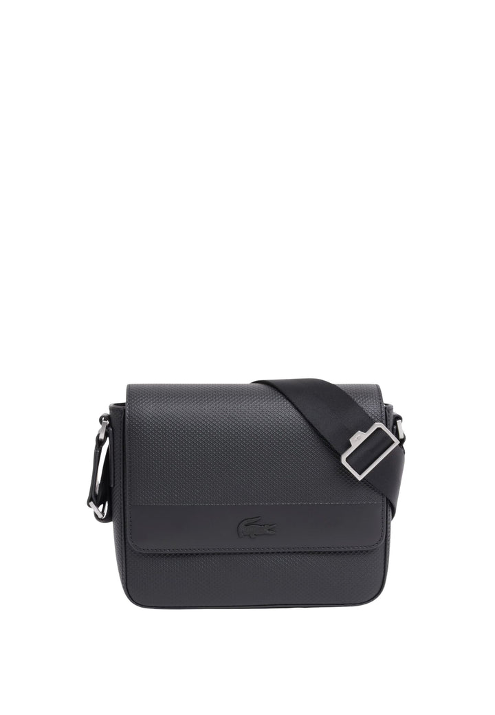 Lacoste Torby kurierskie NH5262CE Chantaco skóra Czarny