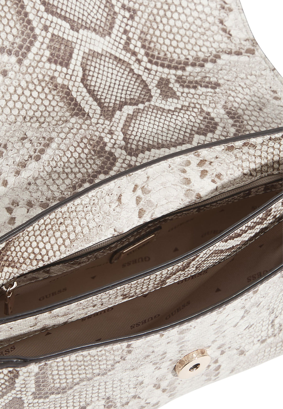 Guess Sac Bandoulière Melinda Triple Comp Natural KG993320