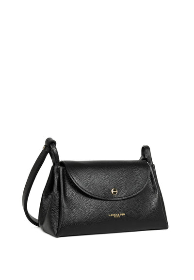 Lancaster Sac trotteur A rabat aimanté S Accordéon Double 470-87 Noir - In - Nude
