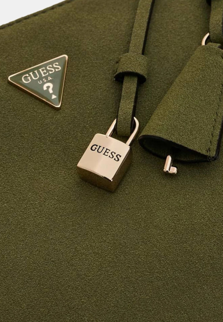 Guess Schoudertas Danya Hobo Shoulder Olive