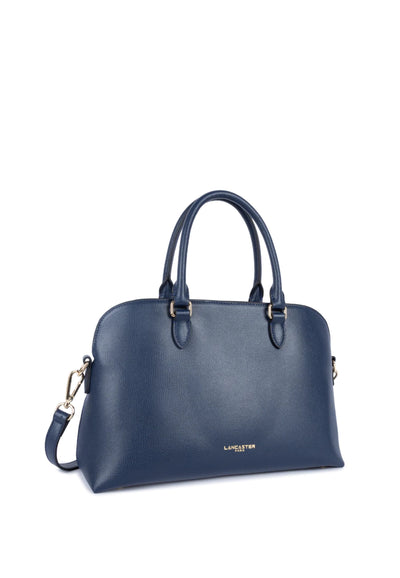 Lancaster Sac demi lune Zippé Sierra Jia 538-007 Bleu Foncé