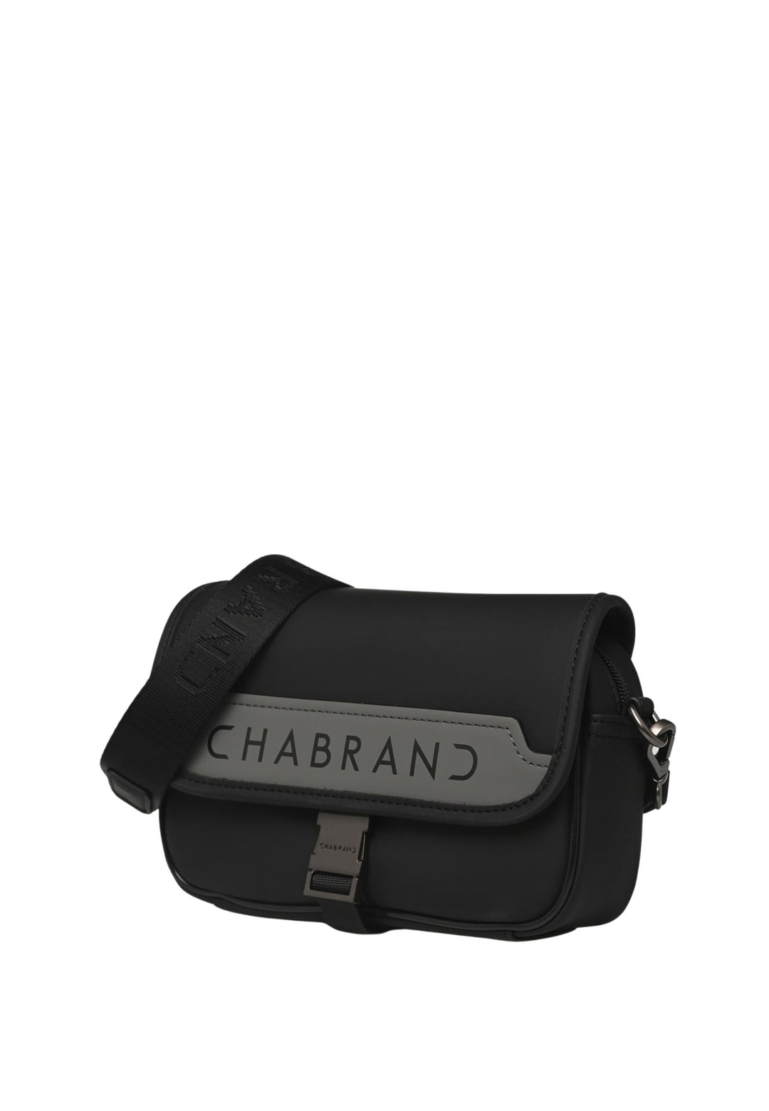 Bolso con cremallera Chabrand Touch Bis 17256109 Negro/Gris