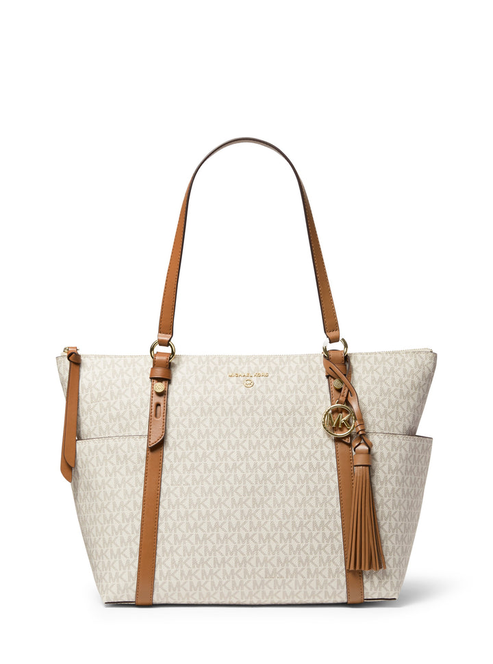 Michael Kors torebka Cabas Sullivan 30T0GNXT9B beżowa