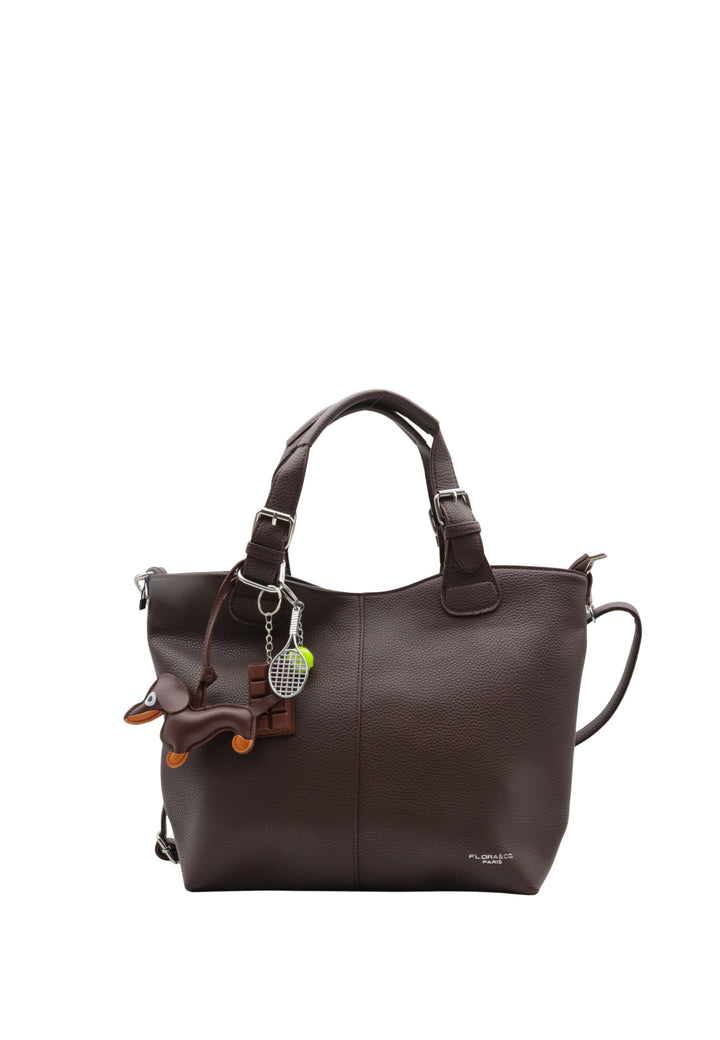 Flora and Co F7519 csokoládé színű kézitáska